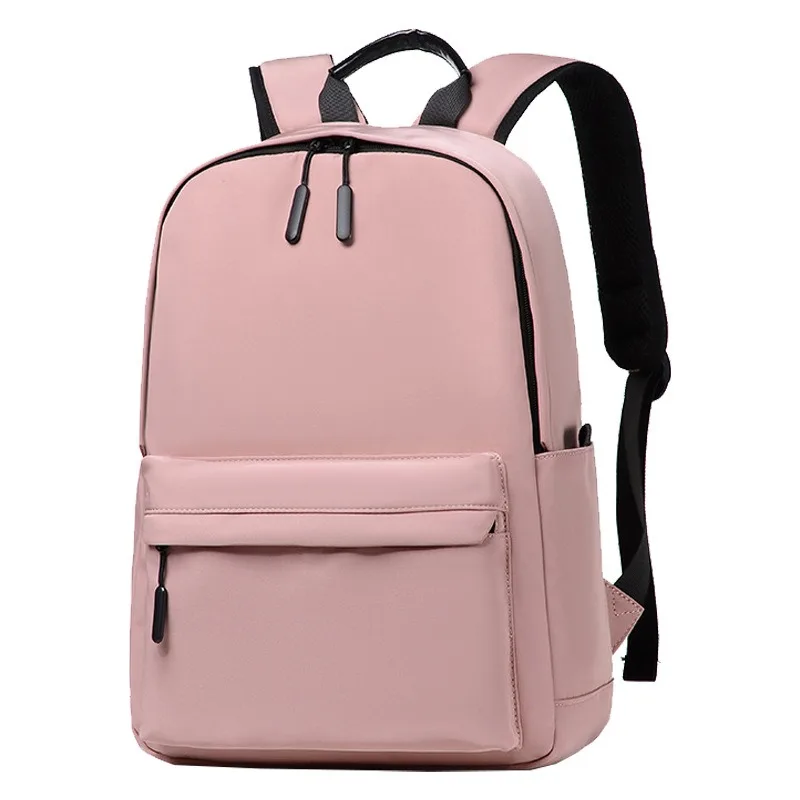 Nesitu Lightweight A4 Large Capacity Black Grey Blue Pink 14 inch Laptop Men Women Travel Backpack School Bag M8101