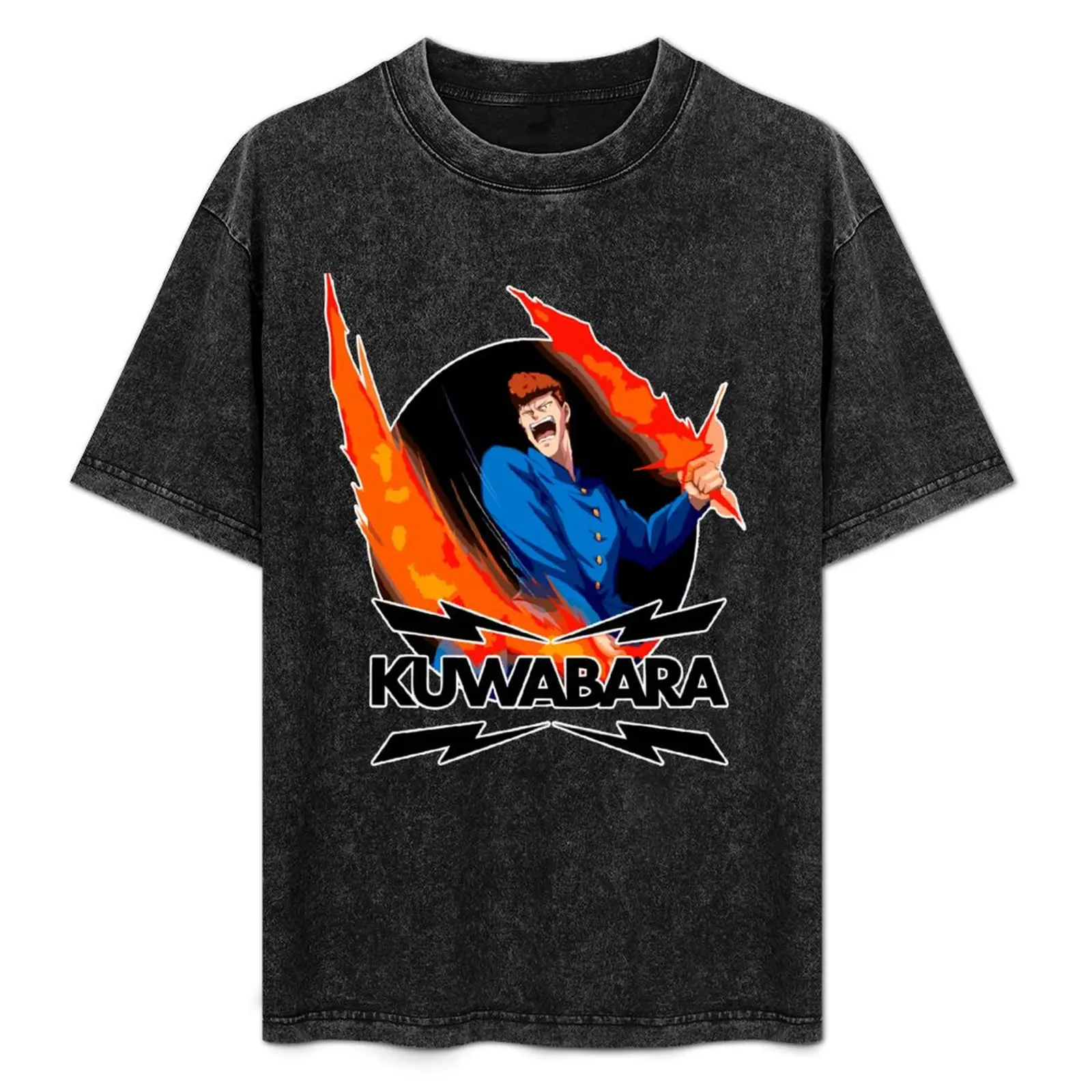

Kuwabara T-Shirt Basic Solid Color Short Sleeve T-Shirt