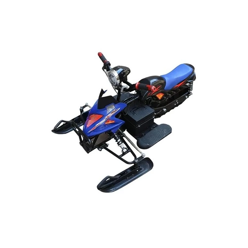 

Manufacturer wholesale ski ski resort entertainment equipment snowmobile double electric snowmobile