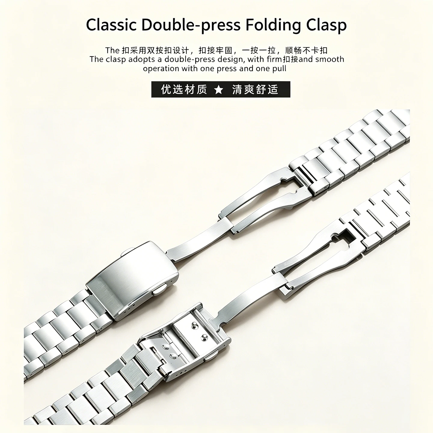 Curved end metal strap for TAG Heuer F1 watch band FORMULA 1 CAZ101 stainless steel bracelet 21.5mm replacement accessories view 4