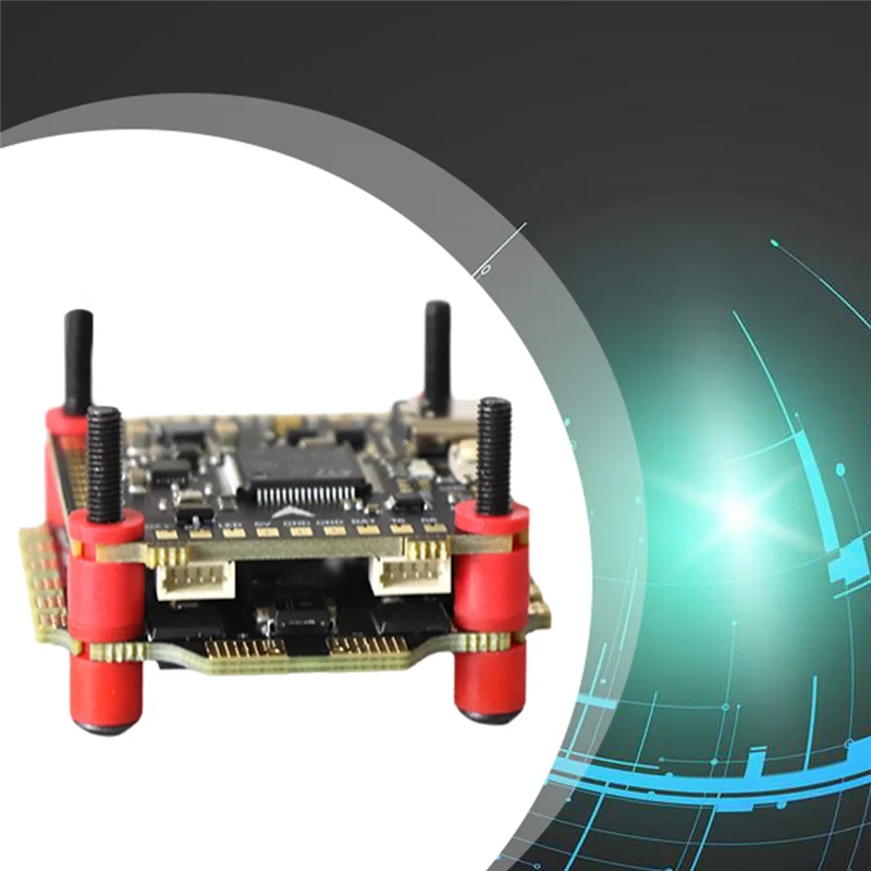 

B58B-F405 FC&ESC Stack F405 V3 Контроллер полета + 60A 4In1 Blheli-S ESC 30,5X30,5 мм для деталей квадрокоптера RC FPV Drone