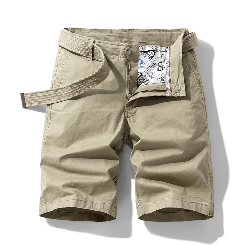 Sommer neue Cargo-Shorts Herren Multi Farben lose gerade lässige All-Match-Mittel hose trend ige Bergsteigers horts