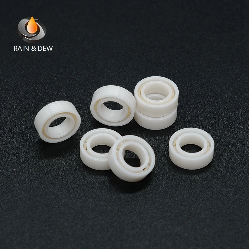 1Pcs Full Ceramic Bearing 693CE 3X8X4 Mm ZRO2 Zirconia ABEC-9 For Fishing Reel 623CE 3X10X4 Mm MR85CE 5X8X2.5 Mm 683W2CE 3X7X2 M