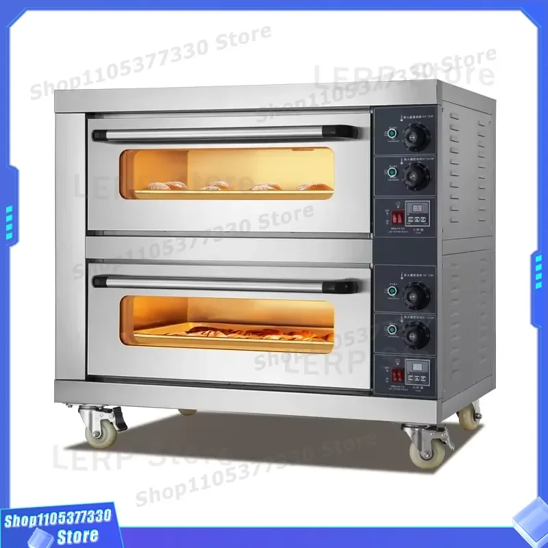 Commercial Electric Oven 3200W Large Capacity Bakery Equipment Adjustable Thermostat 10-260C Multi-function Customizable for
