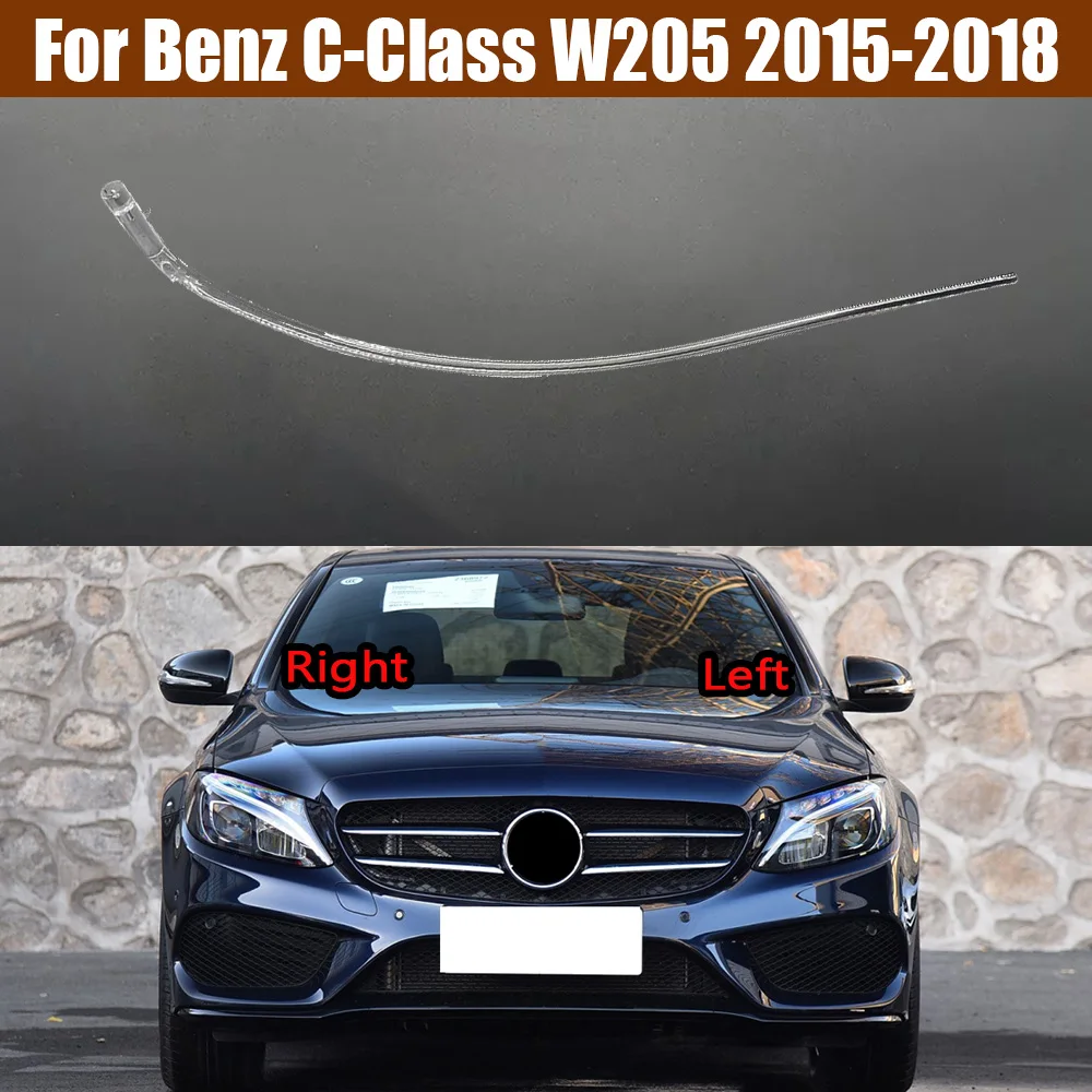 

For Mercedes-Benz C-Class W205 2015-2018 Low Headlight Light Guide Strip Daytime Running Light Tube Daily Headlamp Emitting Tube