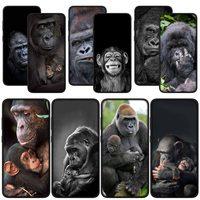 Animal Monkey Gorilla Ape Baby Soft Phone Cover for Xiaomi Redmi Note 12 11 10 9 Pro 9S 10S 11S 9A 9C NFC 9T 10A 10C 12C Case