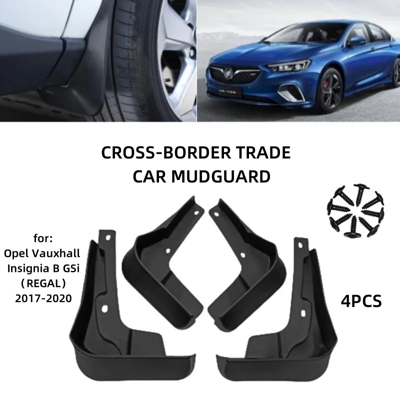 

For 17-20 Buick Regal GS Opel Vauxhall Insignia B GSi Mudguards Fender Mudflaps Front Rear Flares Splash Guards Cover Car