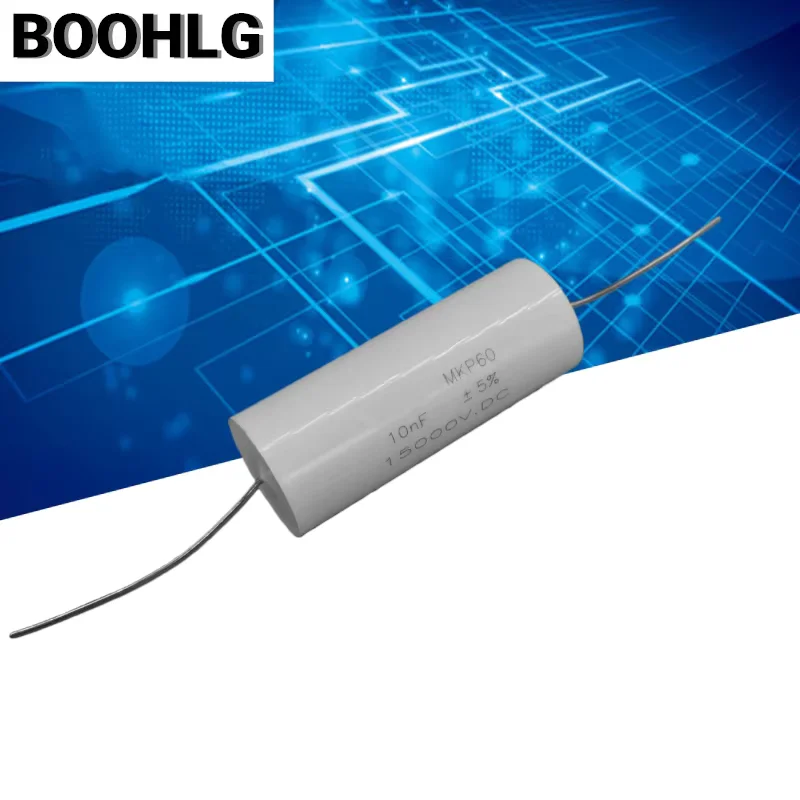

2PCS 15KV 0.01UF High-Voltage Non-Inductive Film Capacitor 23X60
