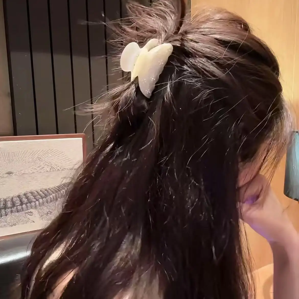6,5m Lange Diamant-Haarspangen für Mädchen und Frauen, Haaraccessoires zum Anbinden, Neue Koreanische Mode-Haaraccessoires – Detail 4