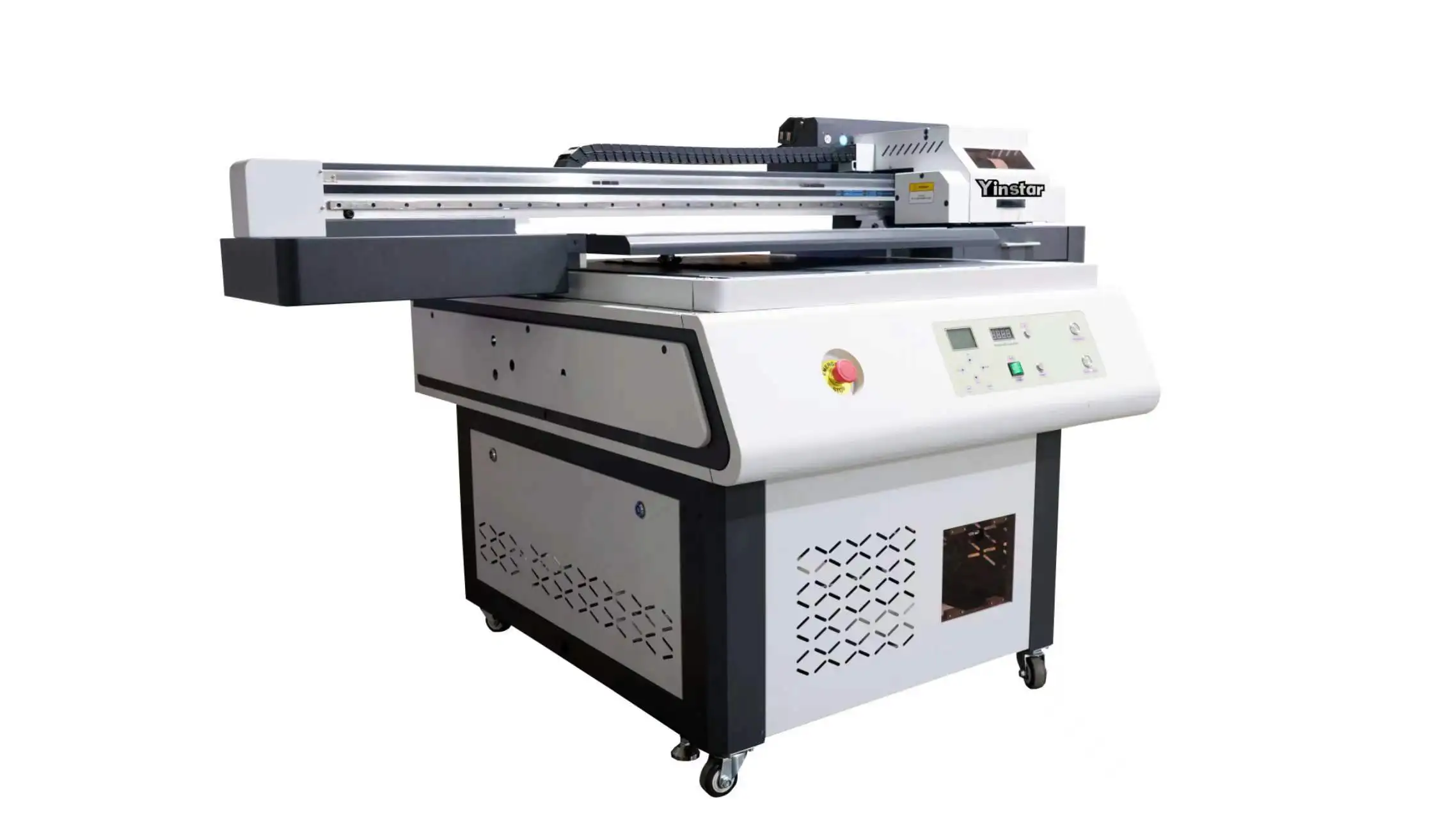 for High quality UV Flatbed Printer Multipurpose Middle Size PVC Card Bottle Golf Desktop Rotary UV Printer with xp600 head