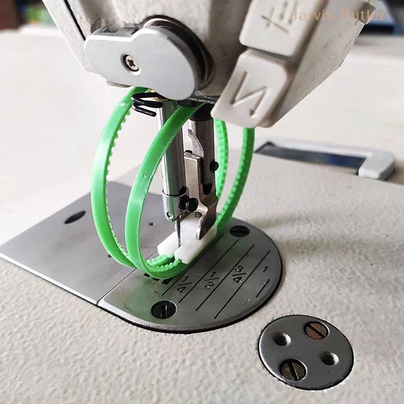 1 роликовая прижимная лапка T350, двухсторонняя роликовая плоская Автомобильная прижимная лапка с пластиковым кольцом, левая и правая односторонняя прижимная лапка для кожи