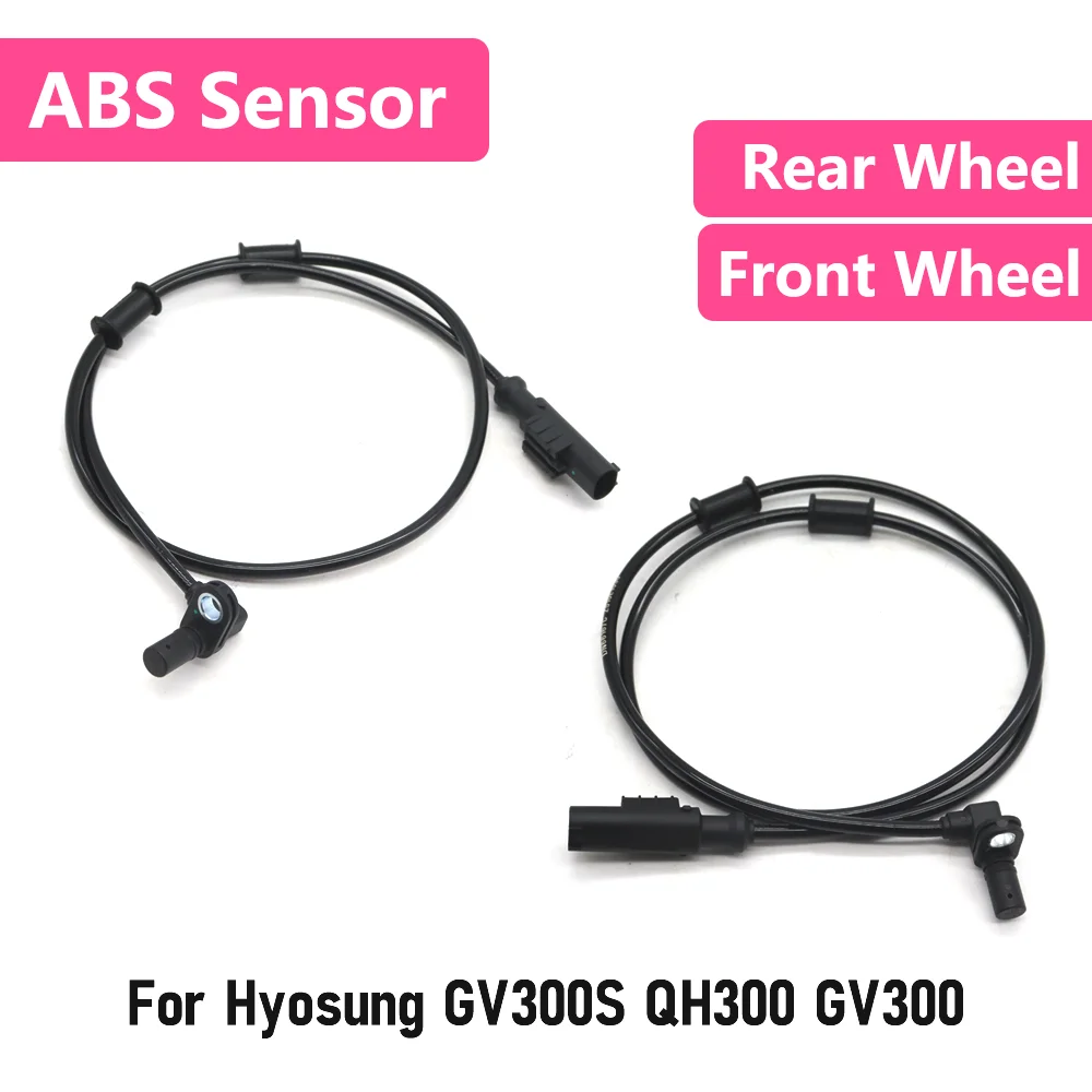 For Hyosung GV300S QH300 GV300 GV 300 300S Motorcycle Front Rear Wheel Signal ABS Wheel Speed Sensor Wire Silicone