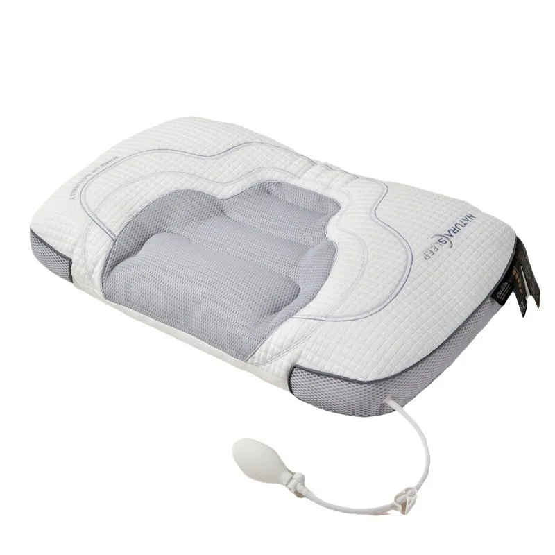 Suitable for the new adjustable airbag inflatable sleep specific adult breathable massage neck protection airbag pillow