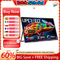 UPERFECT 18.4 inch 4K Portable Monitor Gaming Display 60Hz 10 Bit Ultra-Slim Extend Screen For PS5/4 Switch Laptop PC Mac Xbox