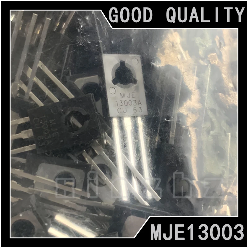Transistor do interruptor de alimentação, MJE13003, Pin do cobre TO-126, 20 PCes