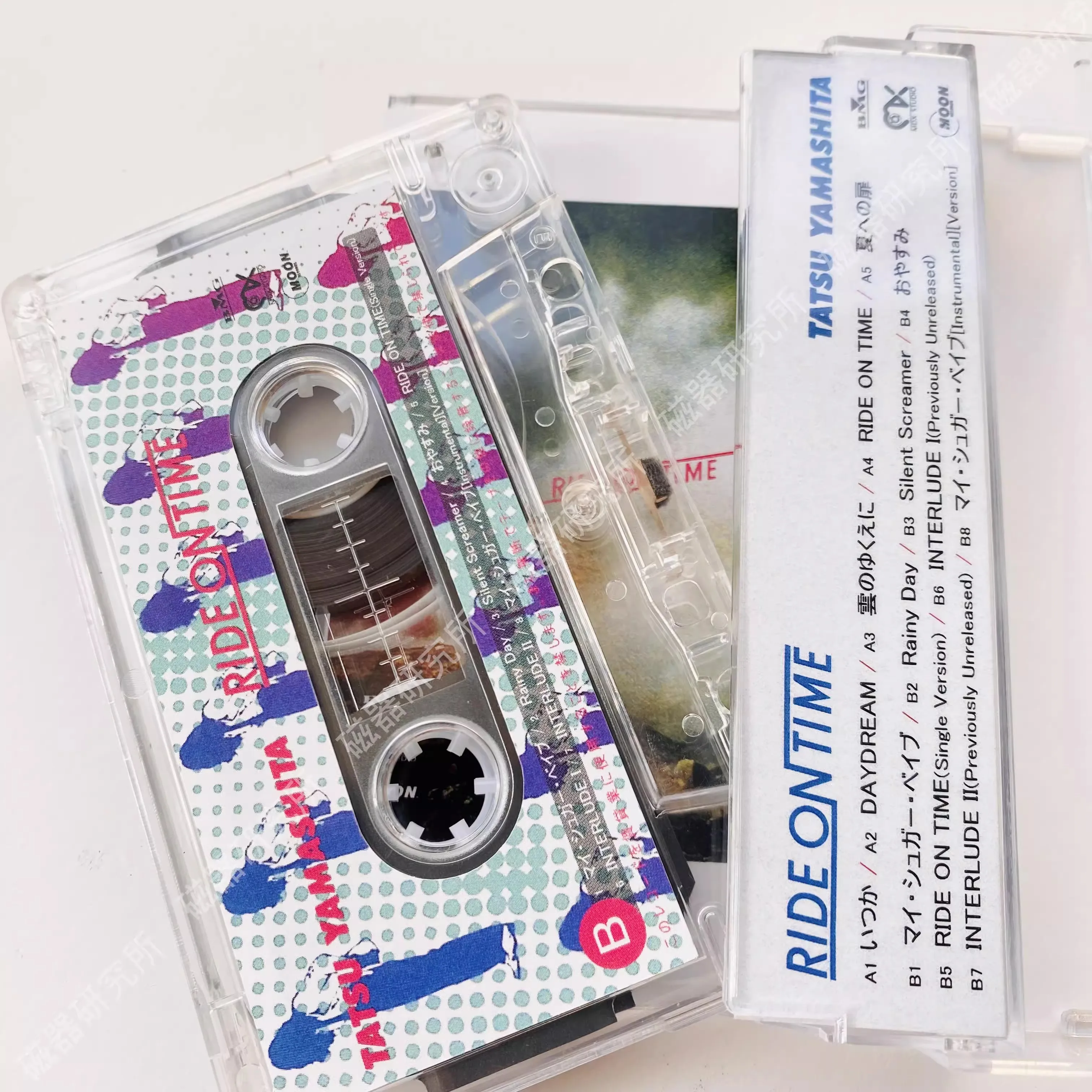 Tatsuro Yamashita RIDE ON TIME Music Tape Rock and Roll Cosplay Cassettes Soundtracks Box Car Walkman Tape Party Music Prop Gift - view 6