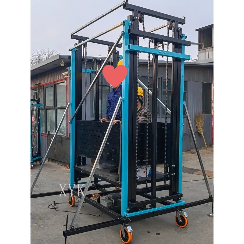 Hydraulic Lift Electric Scaffold Mobile Platform Automatic Remote Control Indoor Outdoor Renovation Elevator