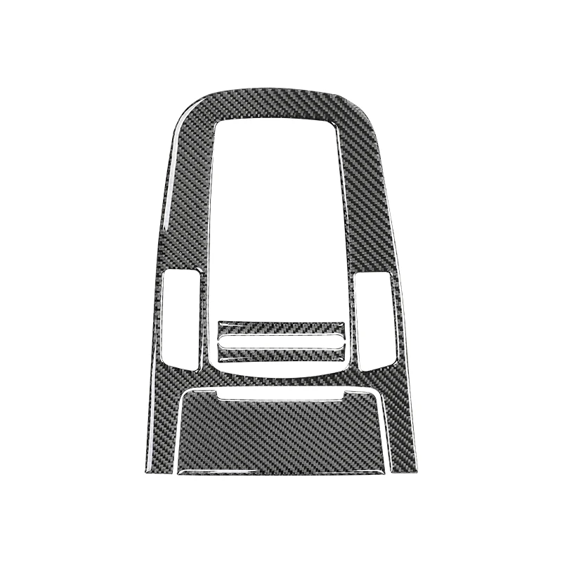 For Audi A4 B8 A5 Q5 2009-2018 Interior Accessories Carbon Fiber Car Console Gear Shift Panel Decoration Cover Trim Sticker