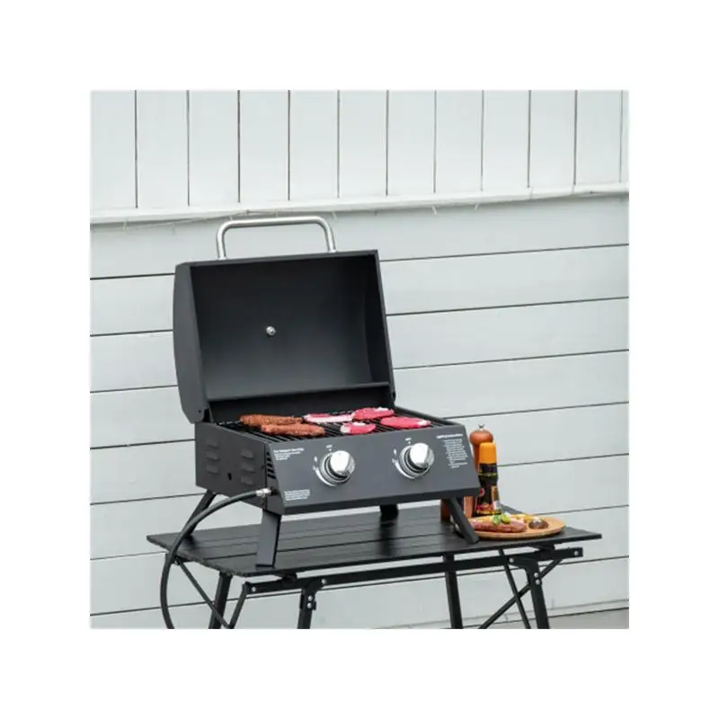 

Портативный угольный гриль-барбекю — идеально подходит для приготовления пищи на открытом воздухе и пикников, простота сборки и транспортировки