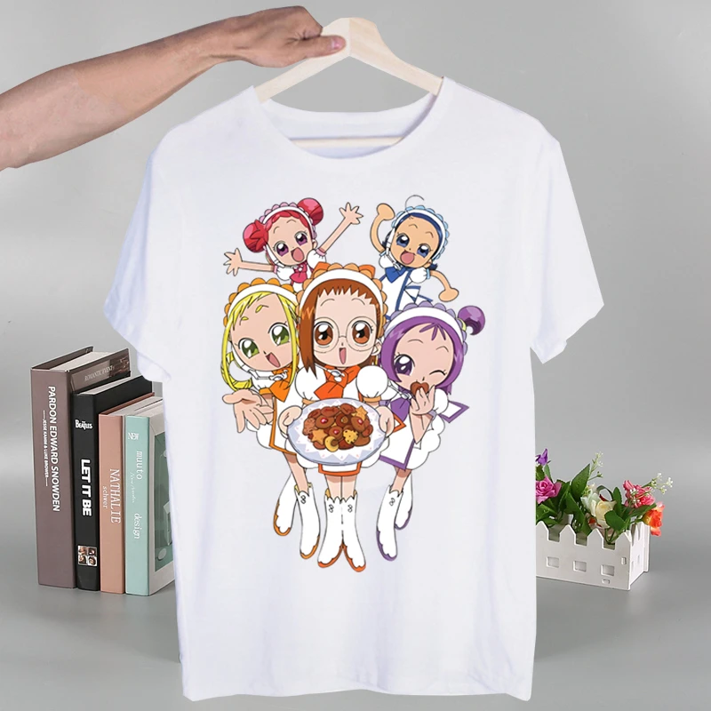 Ojamajo Doremi Magical Harajuku t-shirt estate uomo/donna Hip Hop divertente stampa Tshirt Streetwear t shirt manica corta Tee Top