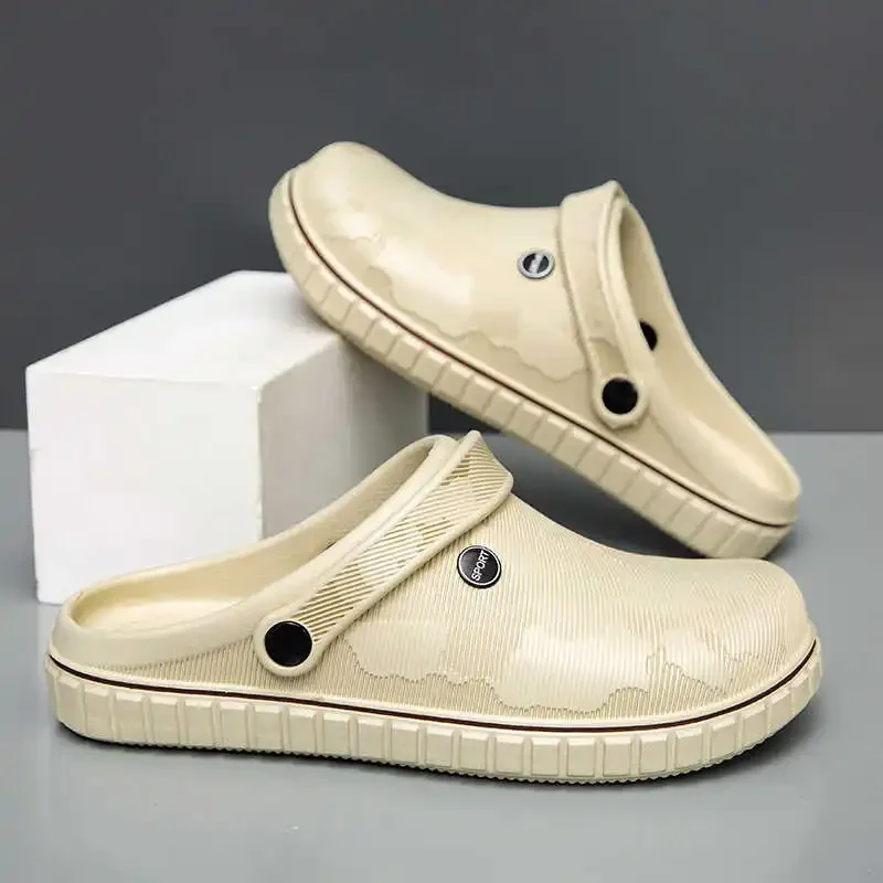 

Laced Round Tip Golf Shoes Slippers Sandals Men Luxury Flip Flops Slide Sneakers Sports Loafter Famous Brand The Most Sold