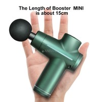 New 4 Heads USB Mini Massage Gun Full Body Massager Gym Muscle Relief Pain Lactic Acid Mute Brushless Motor High Torque