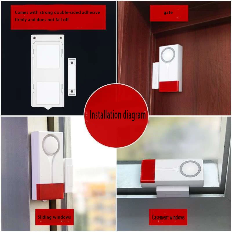 Smart Magnet Alarm Remote Tür Magnet Alarm Sensor