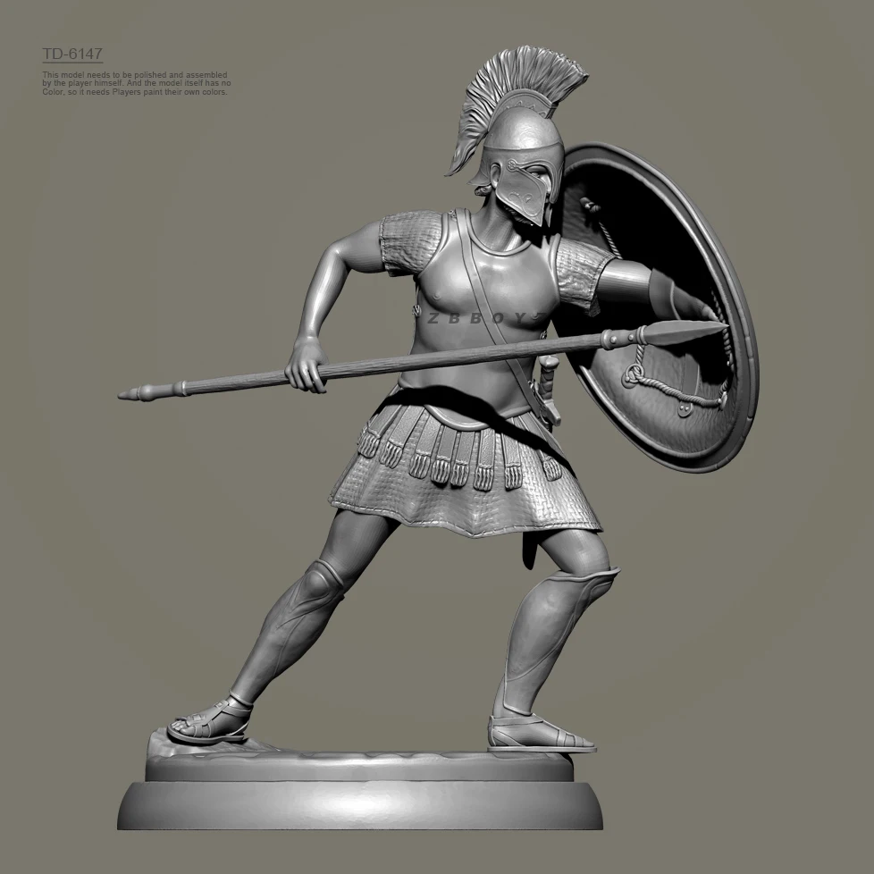 38mm 50mm 75mm Resin Soldier model kits figure colorless and self-assembled -5（3D Printing ） TD-6148/3D