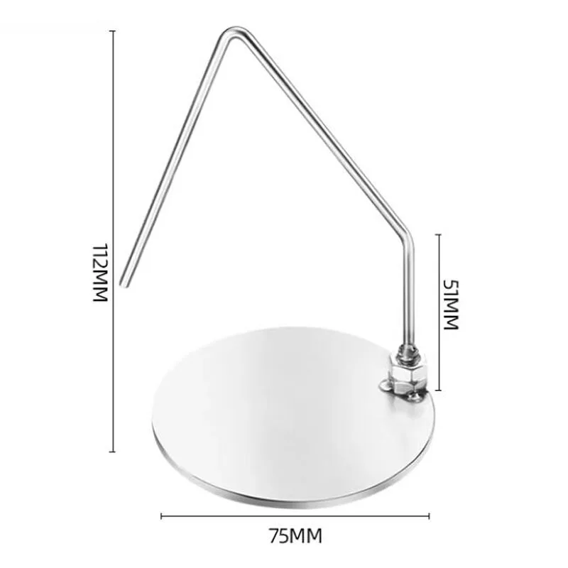 Stainless Steel Bracelet Welding Rack, Auxiliary Tool Rack for Gold and Silver Bracelet Welding Process