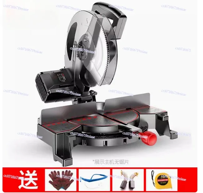 10 Inch Electric Multi-Function Aluminum Sawing Machine 220V/2180W Stainless Steel Aluminum Wood Laser Miter Saw