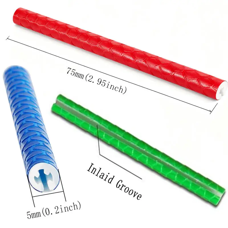 12~72pcs Bicycle Wheel Spokes Reflective Sticker Colorful Tube Warning Safety Light DIY Reflector Reflective Safety Kit