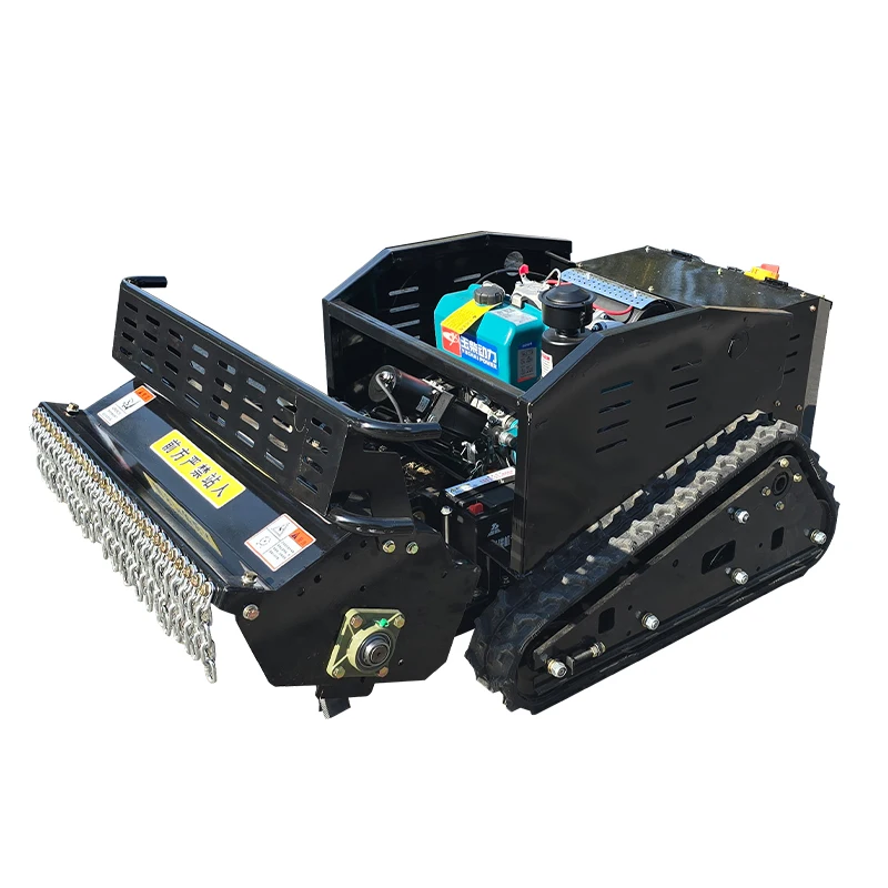 جزازة العشب بجهاز التحكم عن بعد تصميم جديد لجميع التضاريس جزازة العشب الزاحفة لملعب الجولف #2