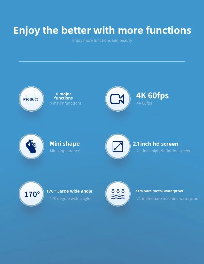 Factory Stock 1080P Portable 0.96 Inch Key Chain Mini Sports Camera for Student Tiny Campus Lightweight DV Thumb Camera