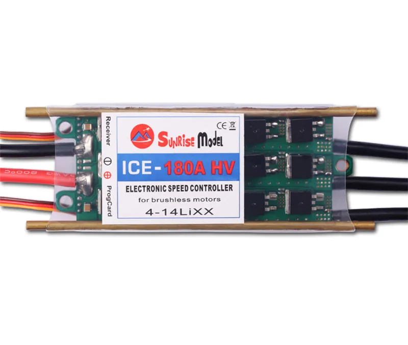 

Sunrise ICE NAVY Series ICE HV 180A OPTO Electric Speed Controller ESC for RC Boat
