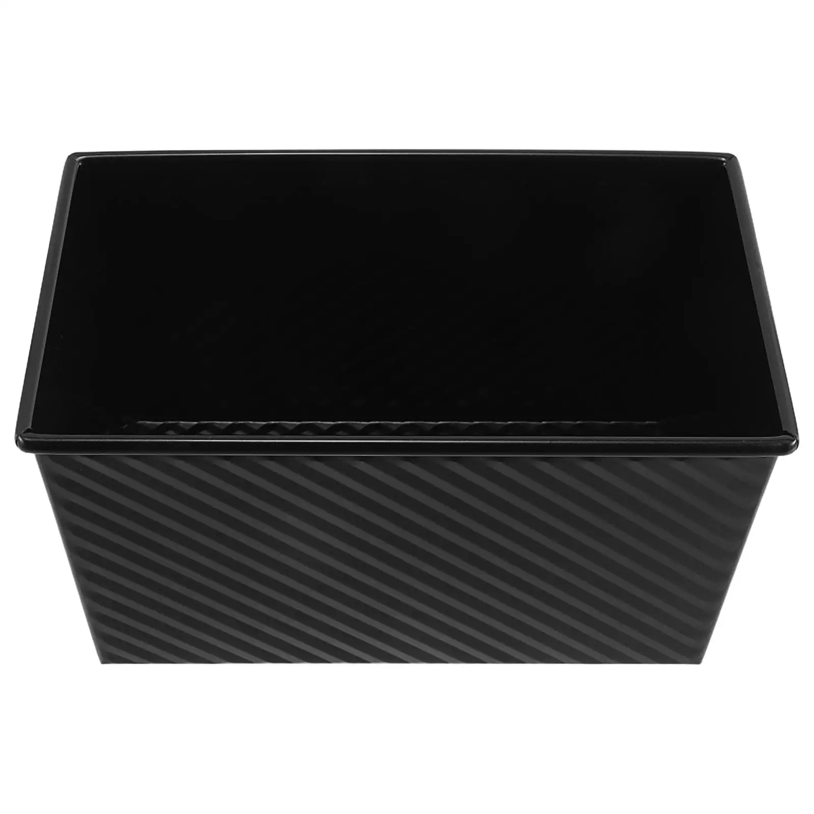 

Toast Box Baking Tool Rippled Cake Mold Small Bread Tin Pans Moulds for Decorating