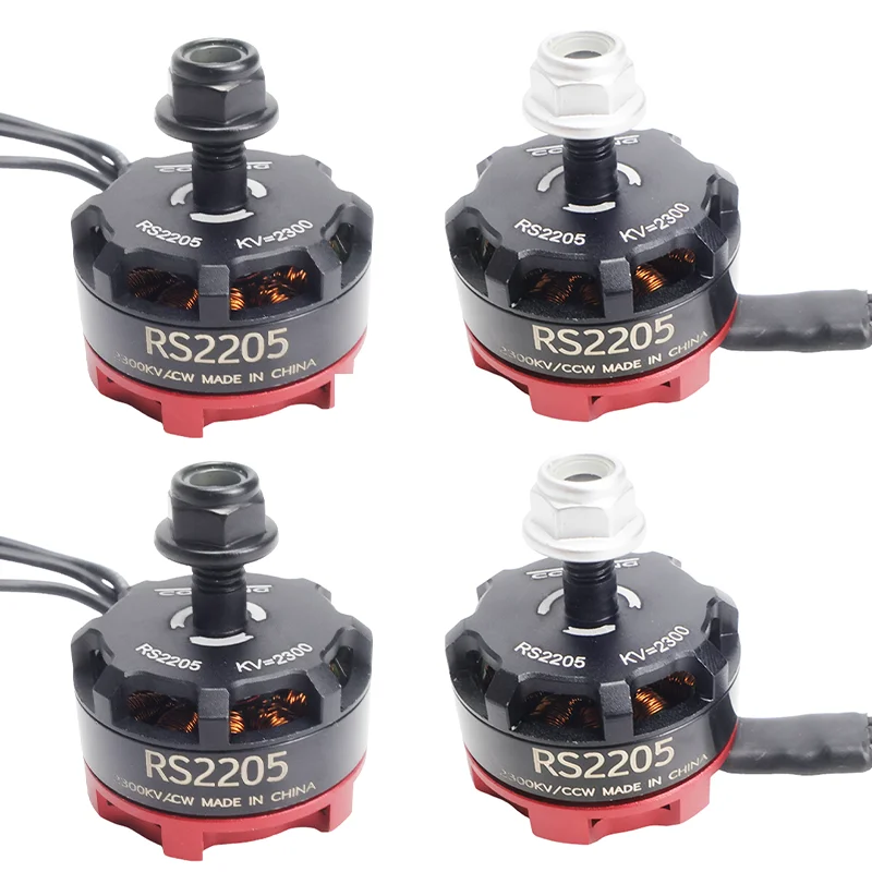 

Бесщеточный двигатель 3-4S 2205 RS2205 2300KV CW CCW для 2-6s 20A/30A/40A ESC RC FPV Racing 210 250 260 Quad Motor FPV Multicopter