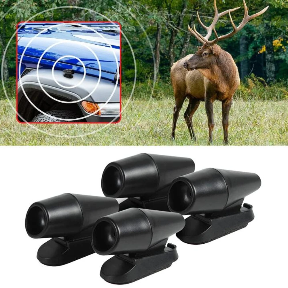 2Pcs Car Deer Whistles Wind Activated for Citroen C4 C3 C5 C1 C2 Berlingo Celysee Cactus Picasso Aircross Saxo Grand