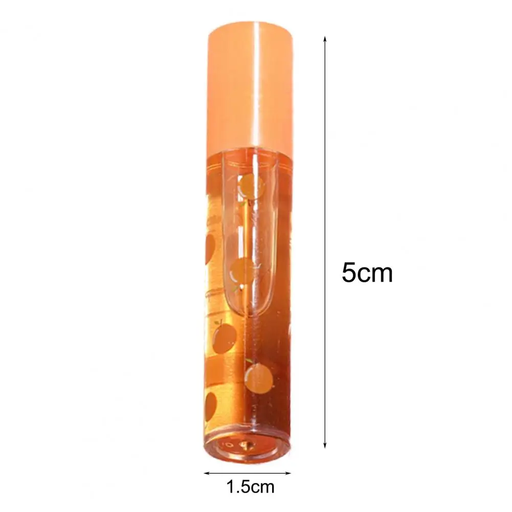 4ml Lip Gloss Waterproof Roller Design Liquid Lip Glaze Transparent Moisturizing Lipstick for Makeup