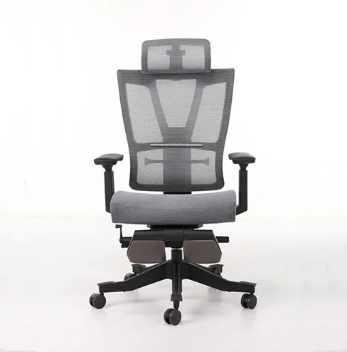 High Back Adjustable Armrest Black Ergonomic Mesh Office Chair