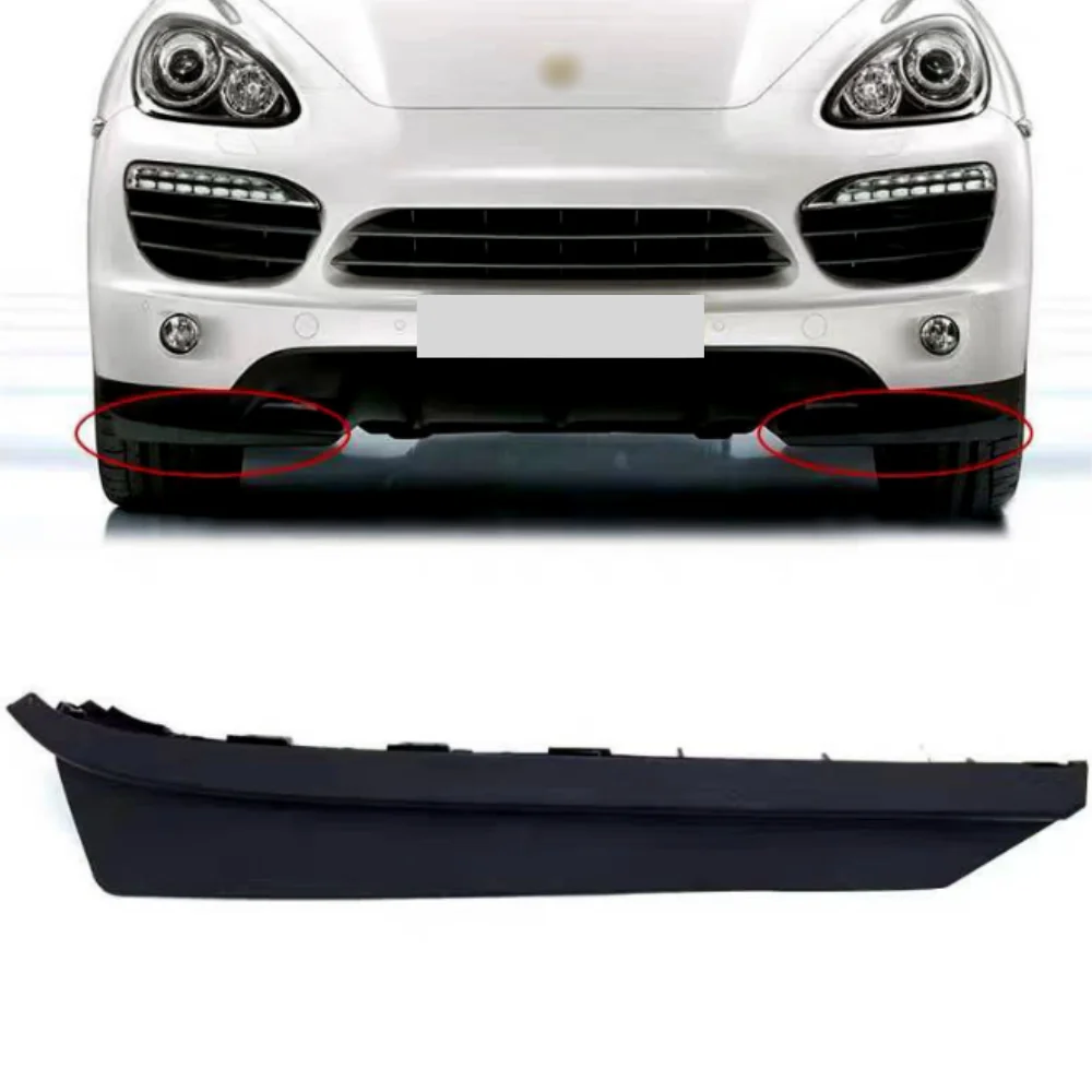 For PORSCHE Cayenne 2011-2017 Car Front Bumper Lower Spoiler Decorative Panel Oe 95850588701 95850588801