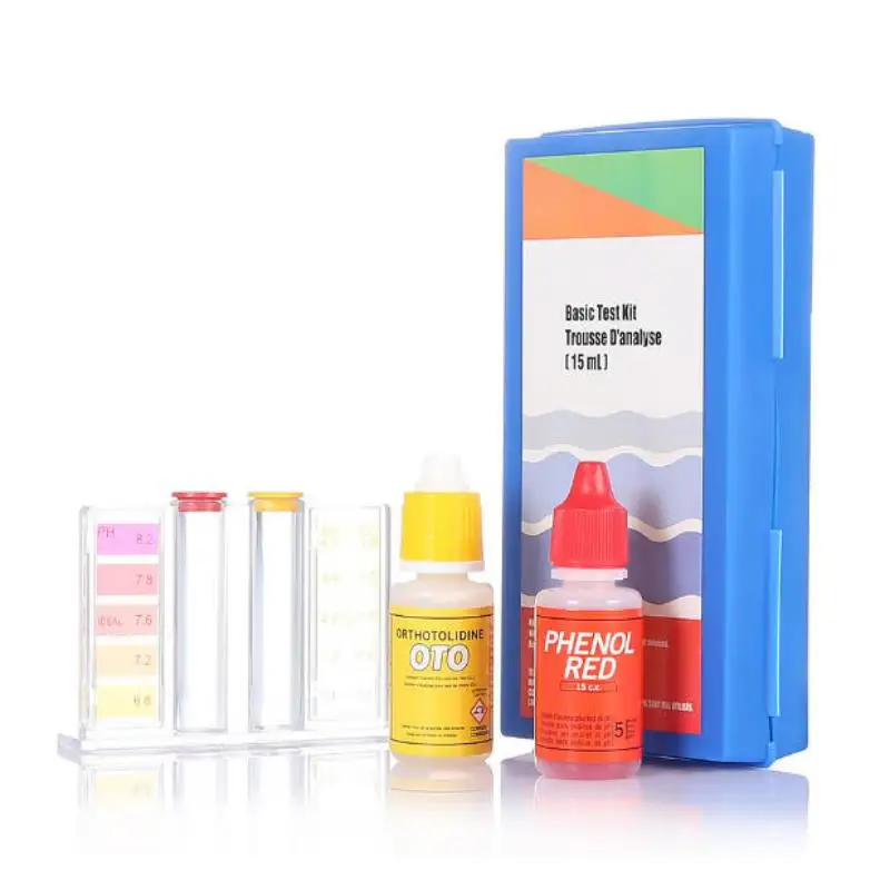 1Set Swimming Pool Tester Water Testing Box PH Chlorine Water Quality Test Kit Swimming Pool Tester Water Testing Box