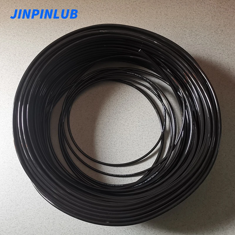 JINPINLUB 84MPa High-Pressure 3-Layer Fiber Composite Resin Hose 4mm 6mm Grease Tube For Lubrication Pipeline