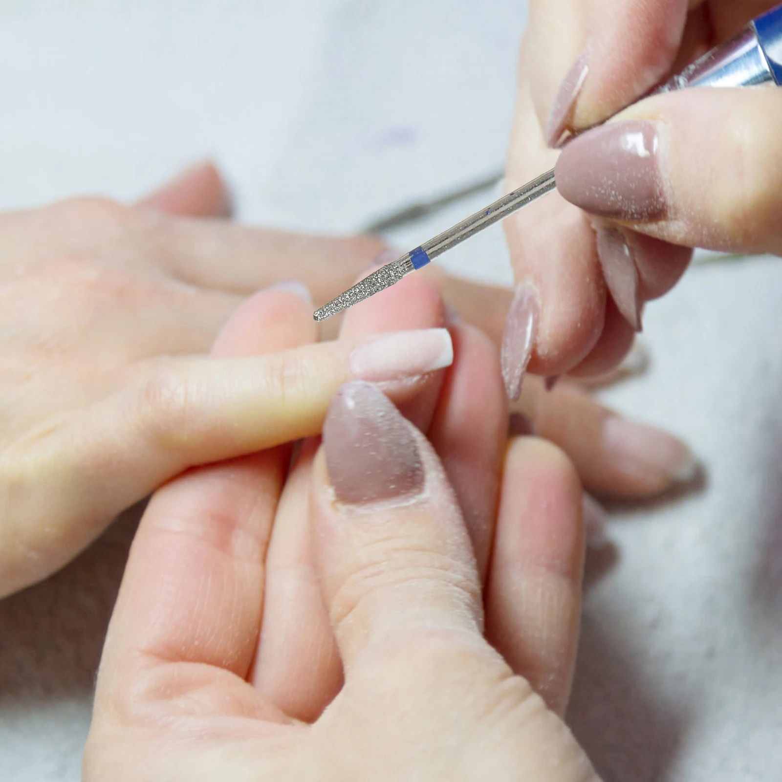 

1Set Nail Drill Bits Diamond Manicure Grinding Head Kit Professional Nail Drill Tool Durable for Natural Artificial Nails