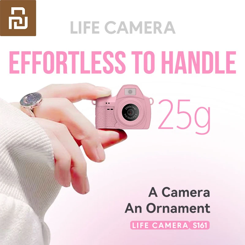 

Цифровая камера Xiaomi Youpin 1440p 2K, запись высокой четкости, 1,47-дюймовый цветной IPS-экран, несколько фильтров, свободно фотографировать