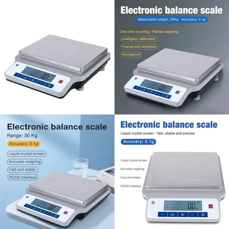 High Precision Electronic Scale 0.1g Mini Digital Weighing Scale with LCD Screen Practical for Daily Use Kitchen Jewelry