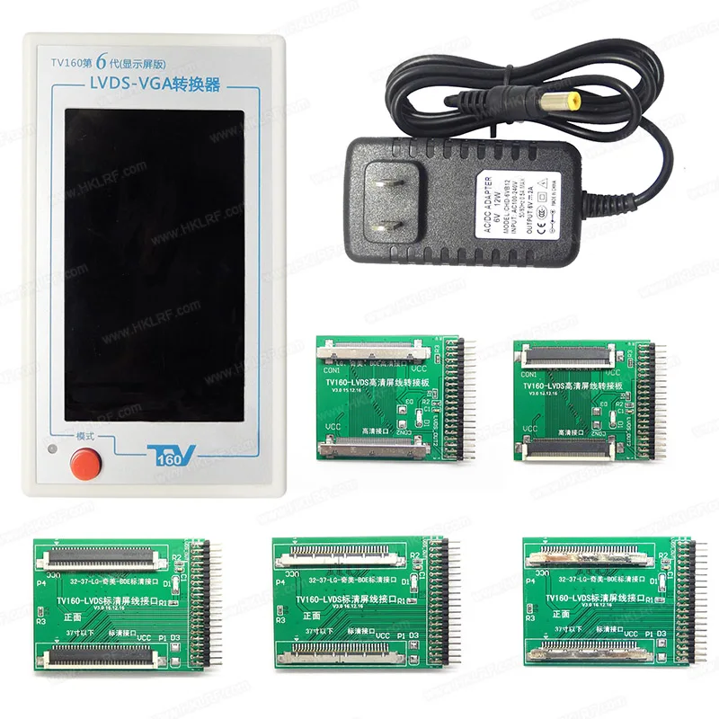 TV160 Full HD LVDS Turn VGA (LED/LCD) TV Motherboard Tester Tools Converter Hot