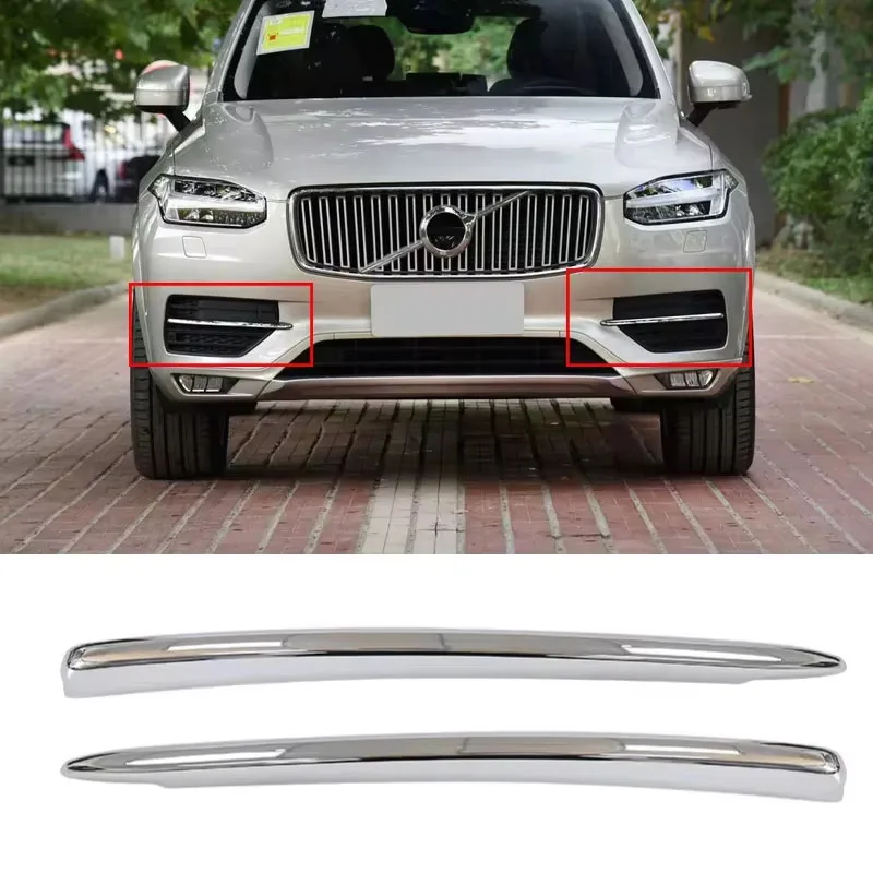Für VOLVO XC90 Auto-Zubehör ABS Chrom Nebelschlussleuchten-Abdeckung Passend für 2015-2019 Auto-Styling Autoaufkleber 2016 2017 2018