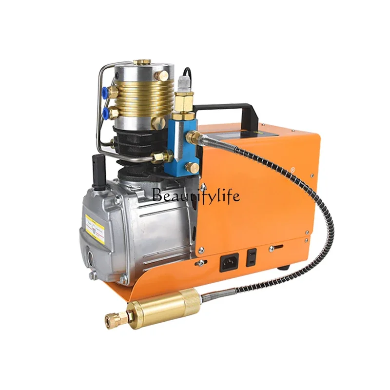 High pressure air pump 40mpa small single cylinder water-cooled electric air pump