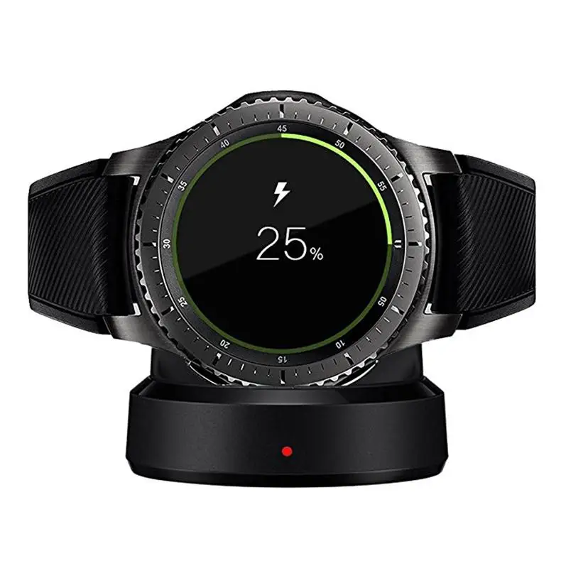 Bezprzewodowa ładowarka do inteligentnego zegarka Samsung Galaxy Stacja dokująca do szybkiego ładowania Samsung Gear S3 Classic Frontier S2 Smartwatch