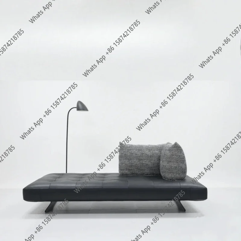 N67 Light luxury double-sided backrest without armrests Japanese modern designer activity backrest casual Prado croissant sofa